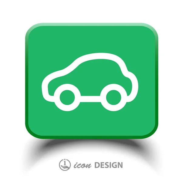 Icono del coche — Vector de stock