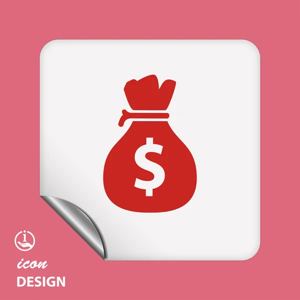 Icono del dinero — Vector de stock