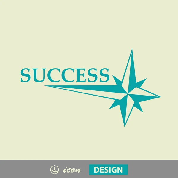 Success icon — Stock Vector