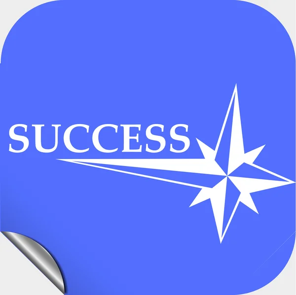 Success icon — Stock Vector