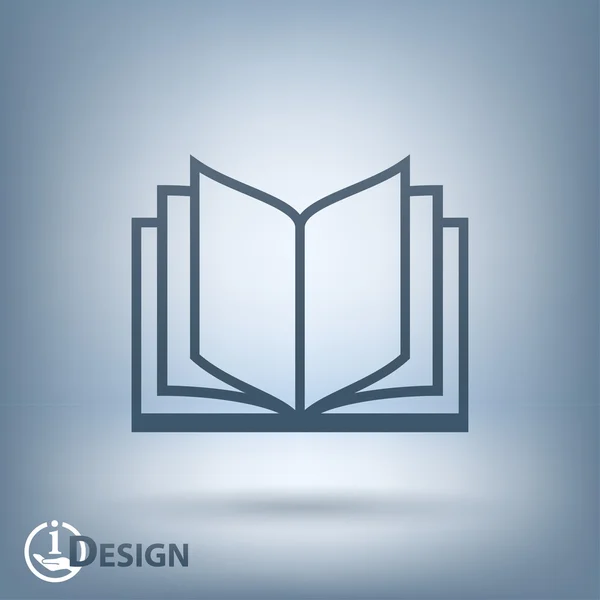 Book icon — Stock Vector