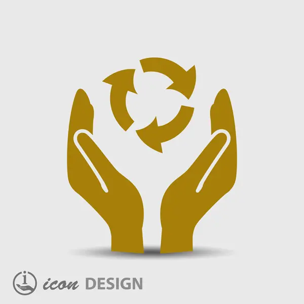 Eco-pictogram — Stockvector