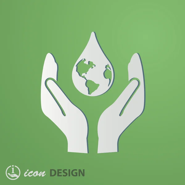 Eco-pictogram — Stockvector