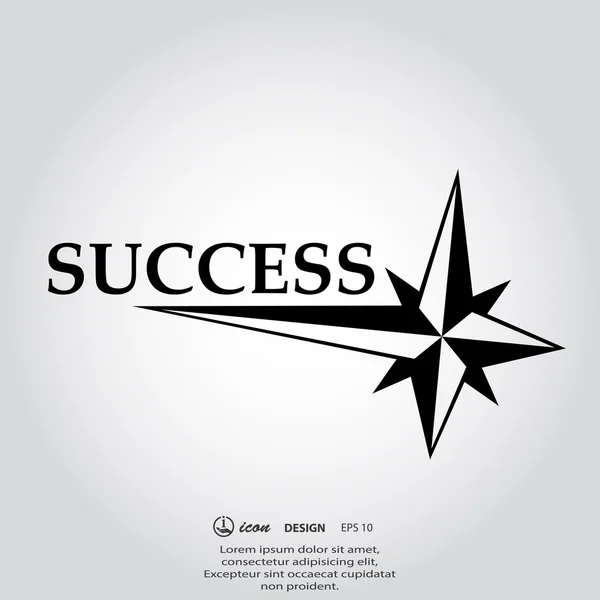 Success icon — Stock Vector