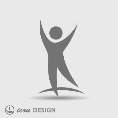 başarı adam simgesi