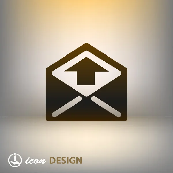 Icono de correo — Vector de stock