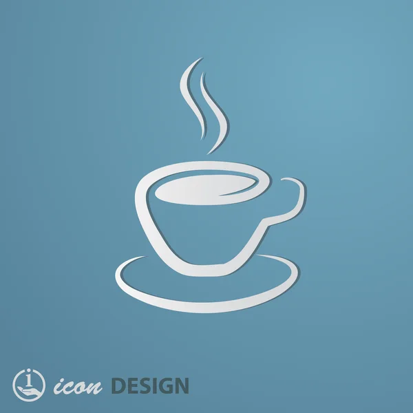 Coffee cup icon — Stock Vector