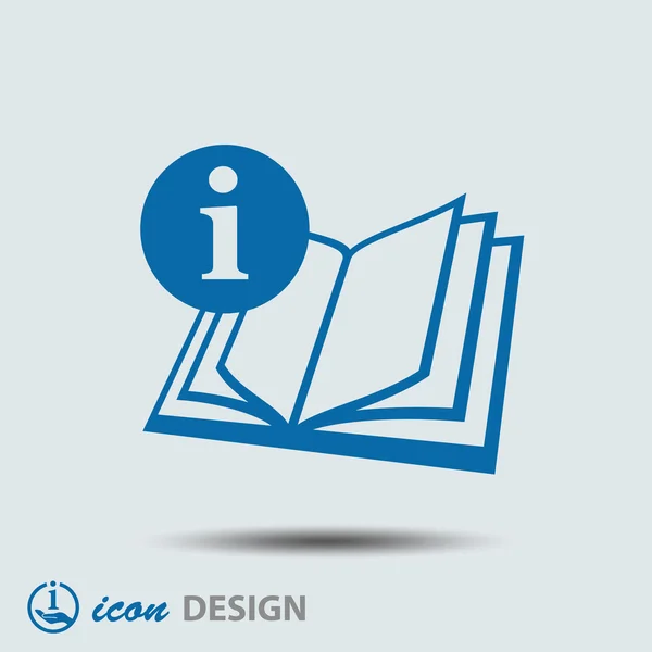 Icono del libro — Vector de stock