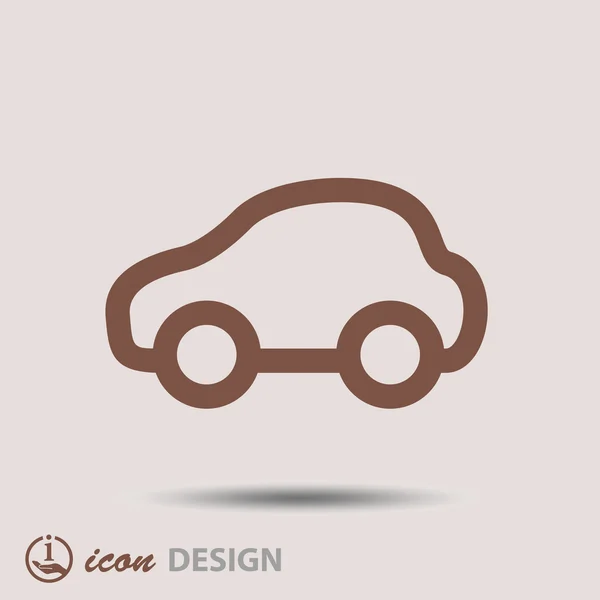 Icono del coche — Archivo Imágenes Vectoriales