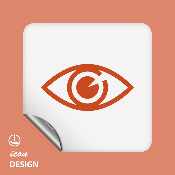 Eye icon — Stock Vector