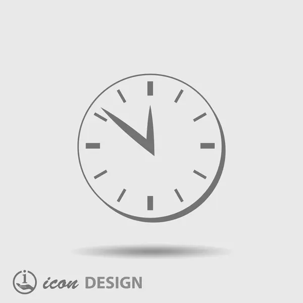 Icono del reloj — Vector de stock