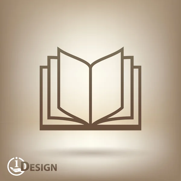 Book icon — Stock Vector