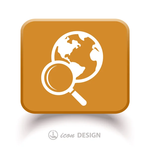 Globe icon — Stock Vector