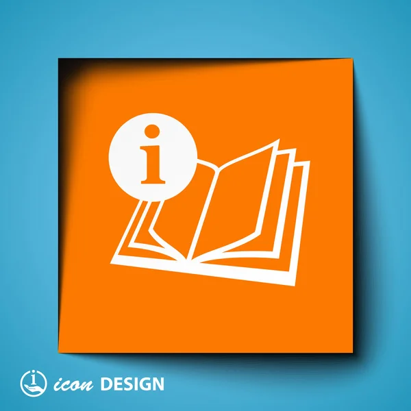 Book icon — Stock Vector