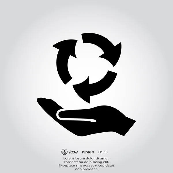 Eco-pictogram — Stockvector