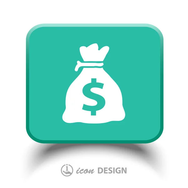 Icono del dinero — Vector de stock