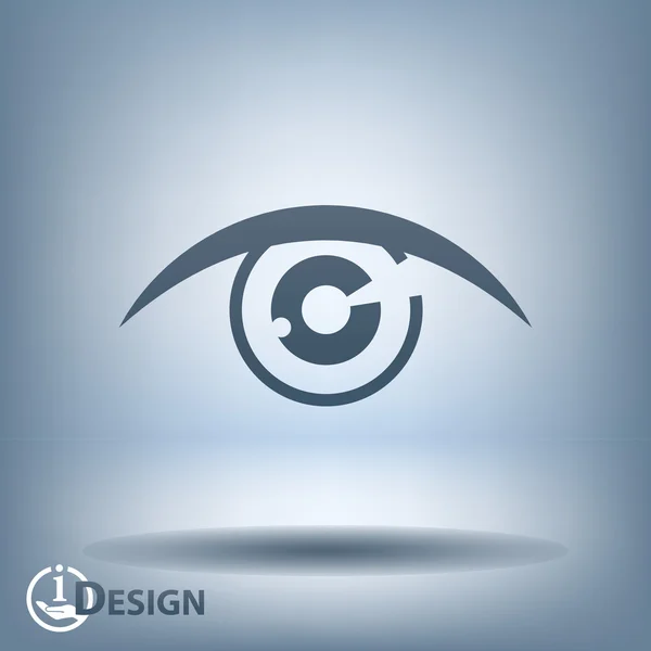 Pictogramme de l'œil — Image vectorielle