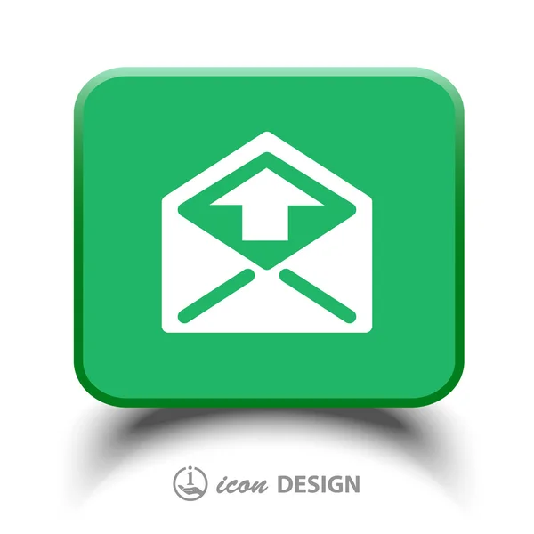 E-mailpictogram — Stockvector