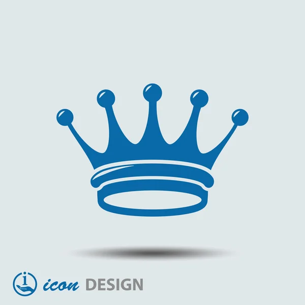 Icono de corona — Vector de stock