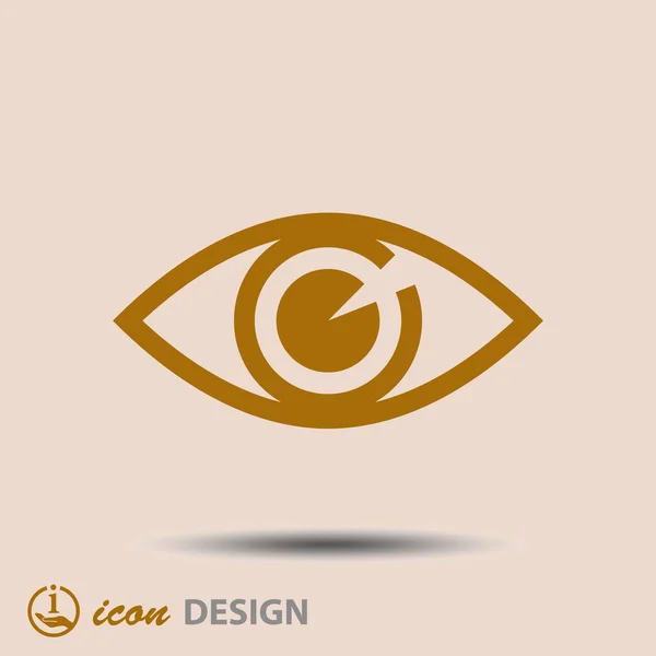 Eye icon — Stock Vector