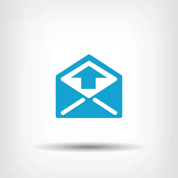 Ikona pošta — Stockový vektor