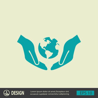 ekibimizi küre simgesi