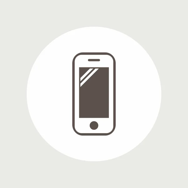 Pictograma de telefone celular — Vetor de Stock