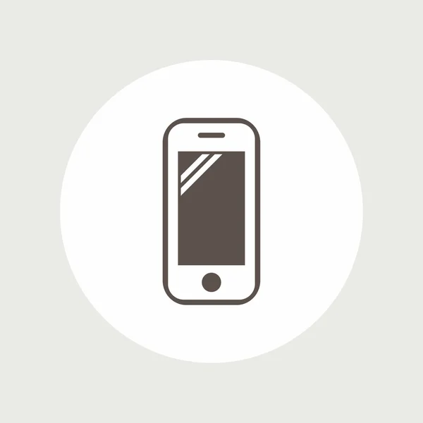 Pictograph van mobiele telefoon — Stockvector