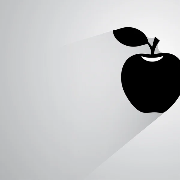 Ikony Symbols ikona jabłko — Wektor stockowy