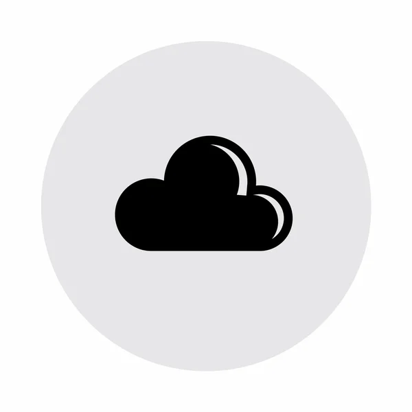 Pictograph of cloud icon — Stock Vector