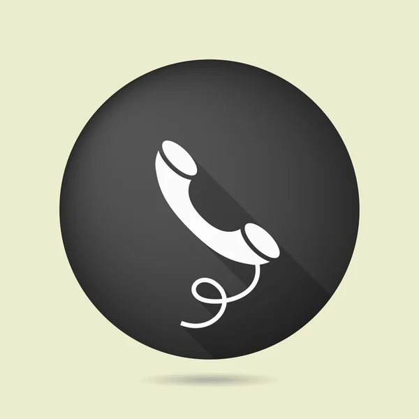 Pictograph van telefoonpictogram — Stockvector