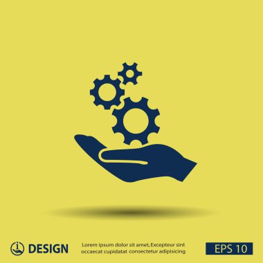 Yandan vites simgesi