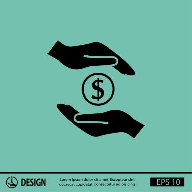 Paranın piktografı ellerinde