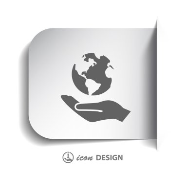 ekibimizi küre simgesi