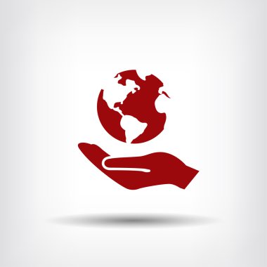 ekibimizi küre simgesi