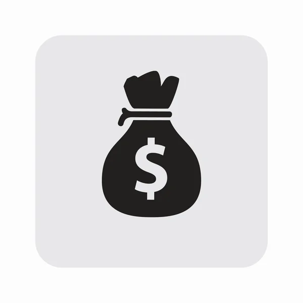 Pictograph of money icon — Stock Vector