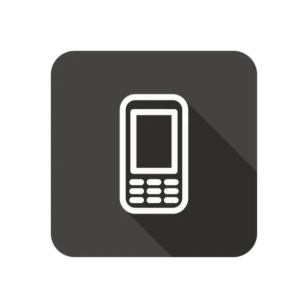 Pictograph mobiltelefon — Stock Vector