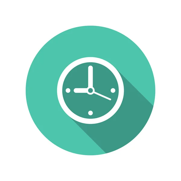 Pictografía del reloj con flecha — Vector de stock