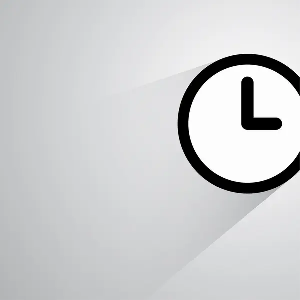 Pictografía del reloj con flechas — Vector de stock