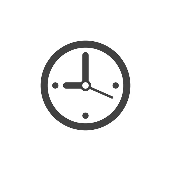 Pictograph av klocka med pil — Stock vektor