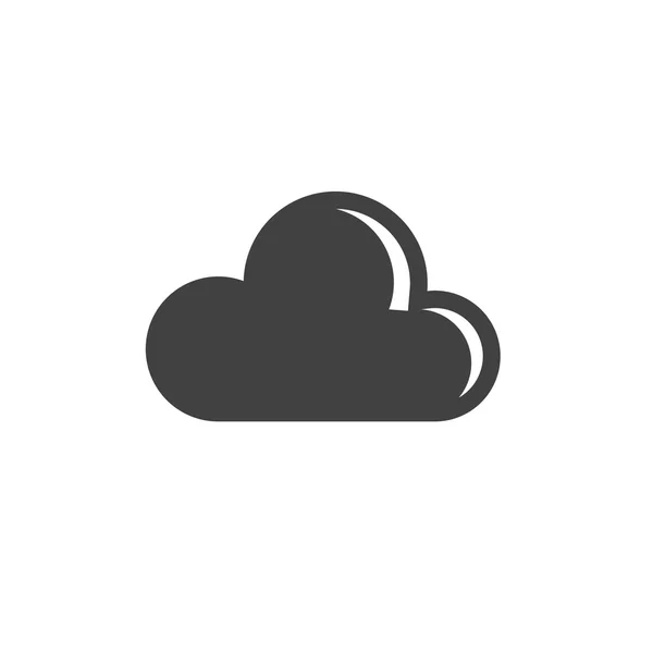 Pictograma do ícone de nuvem —  Vetores de Stock