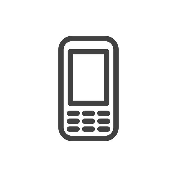 Pictograph van mobiele telefoon — Stockvector