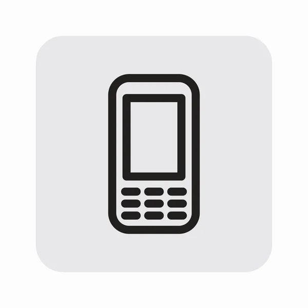 Pictografía del teléfono móvil — Archivo Imágenes Vectoriales