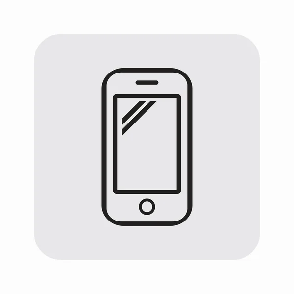 Pictograph van mobiele telefoon — Stockvector