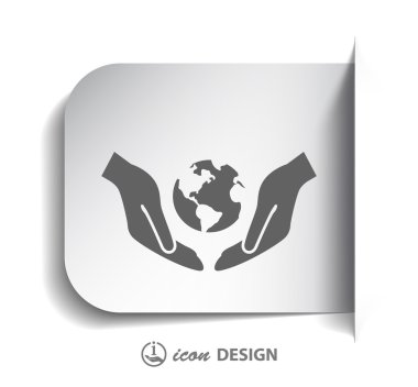 ekibimizi küre simgesi