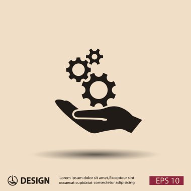 Yandan vites simgesi