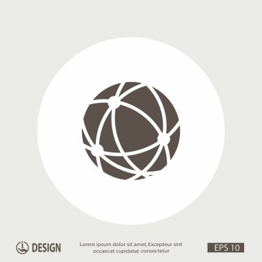 ekibimizi küre simgesi