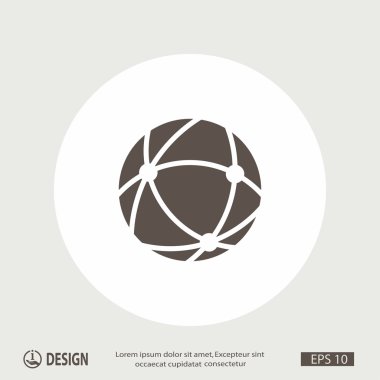 ekibimizi küre simgesi