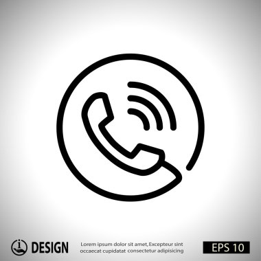 ekibimizi telefon simgesi