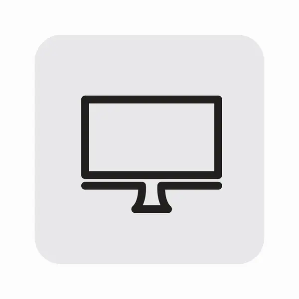 Ikona počítače ikony — Stockový vektor